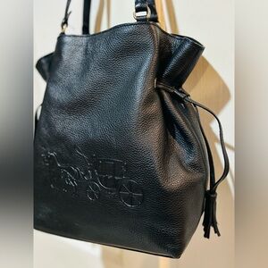{Coach} Andy Tote with Horse & Carriage
